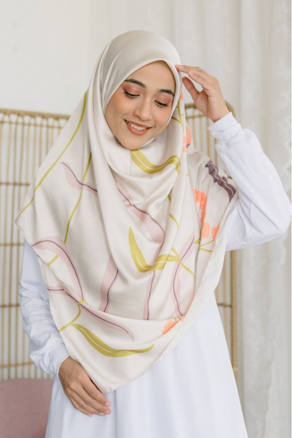 Bawal Floral - Floral Choc Bawal Floral - Floral Choc
